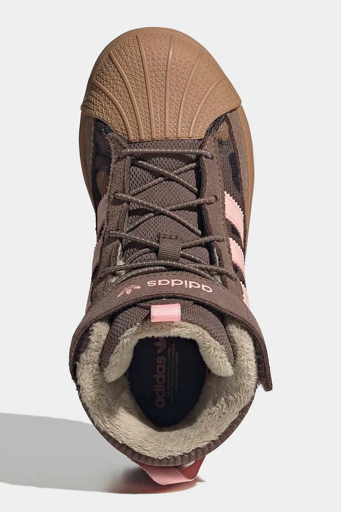 Topánky zimné detské EARSTR/GLOPNK/CBLACK adidas Originals ružová KH9793