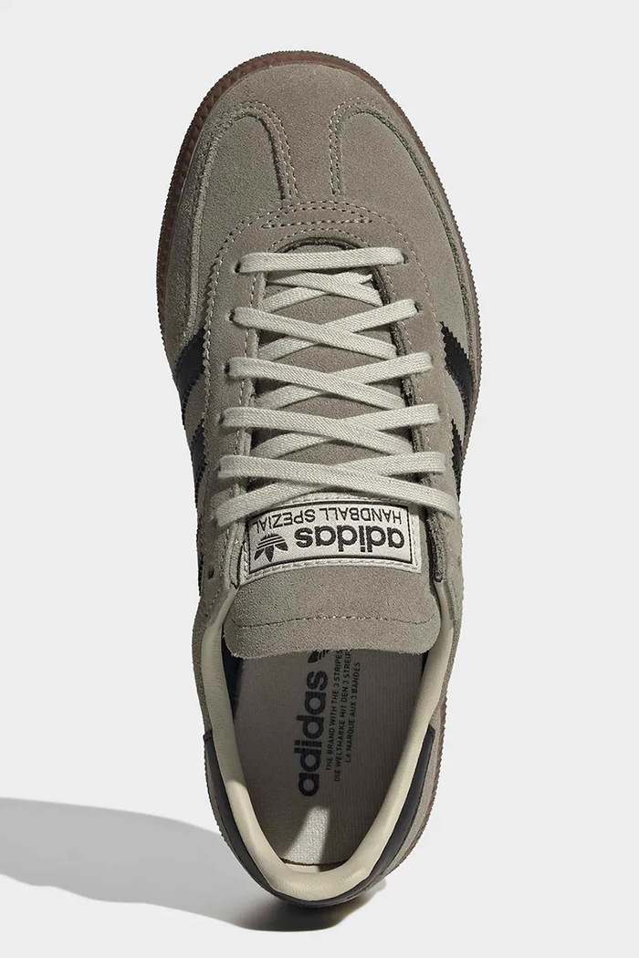 HANDBALL SPEZIAL sneakers per bambini in scamoscio adidas Originals verde KK0057