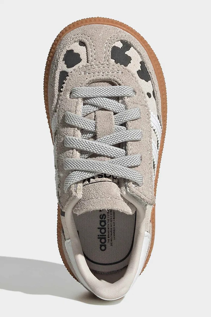 HANDBALL SPEZIAL sneakers detské semišové adidas Originals sivá KI5640