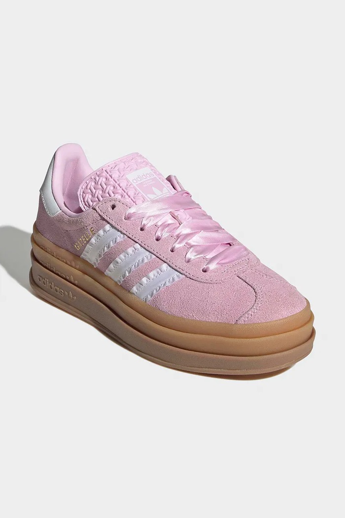 adidas Originals GAZELLE BOLD sneakers παιδικά σουέτ KJ2430 ροζ AW26