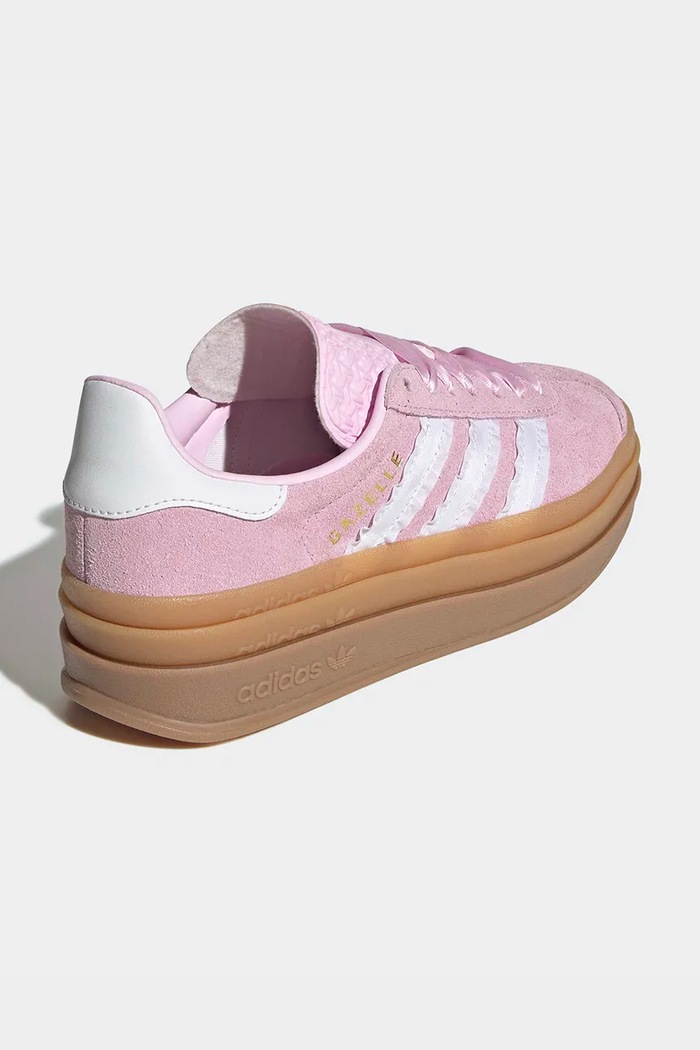 Αγορίστικα adidas Originals GAZELLE BOLD sneakers παιδικά σουέτ KJ2430 ροζ