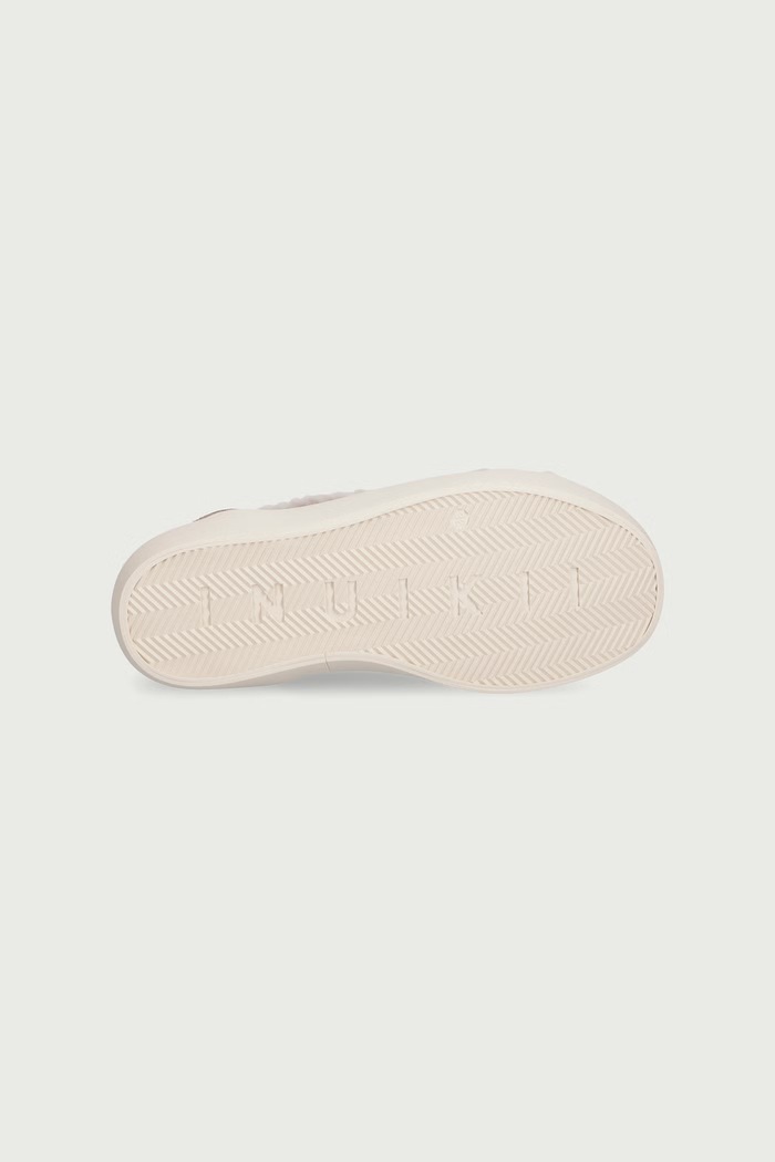 LILA SHEARLING LACE UP za djecu od brušene kože Inuikii bež 3001.001.0111.30.32.