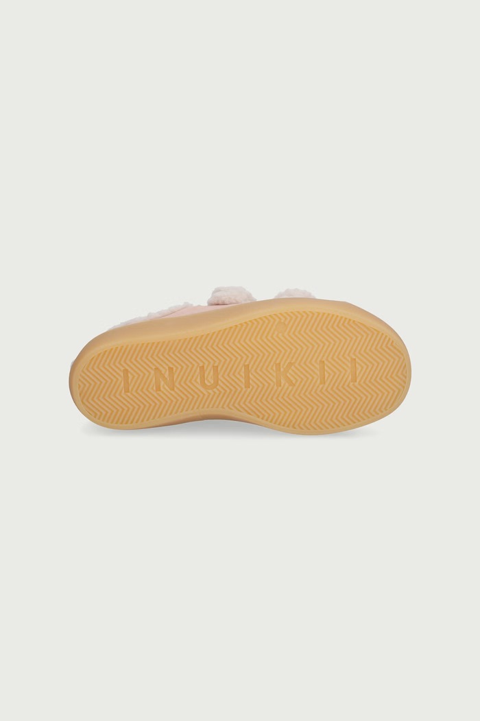 SHEARLING LOW VELCRO PASTELLE sneakers detské semišové Inuikii ružová 3001.001.0091.30.32.