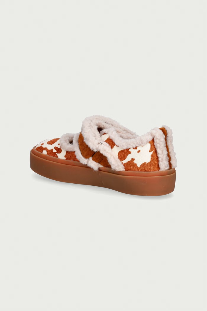 Dječaci Inuikii Cipele za djecu od kože SHEARLING M.J. COW SUEDE 3012.001.0021.33.38. smeđa