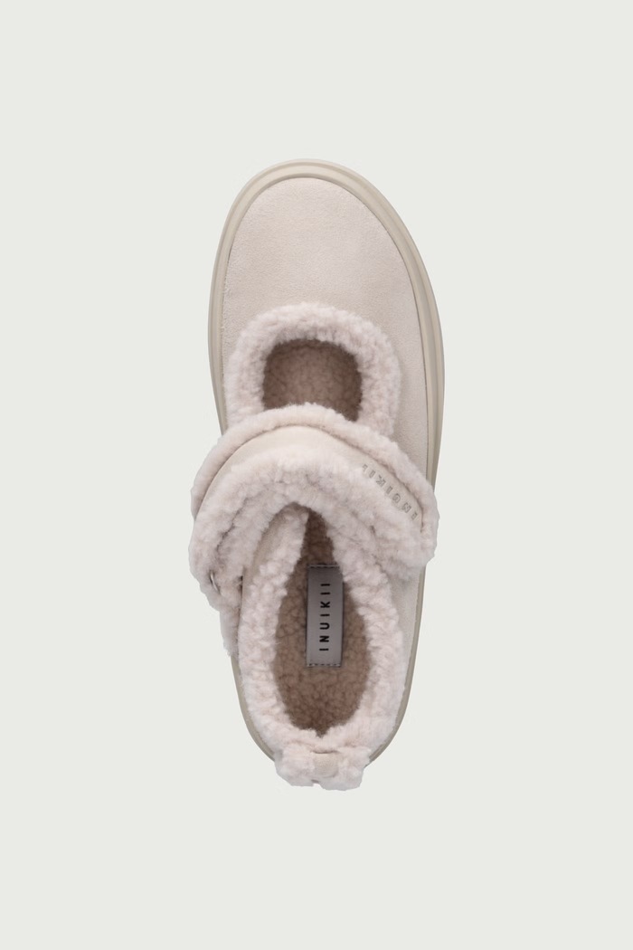 Poltopánky detské semišové SHEARLING M.J. Inuikii 3012.001.0011.33.38. béžová