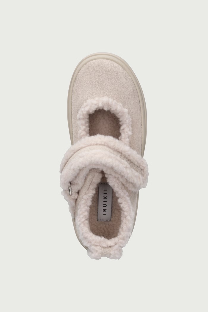 Tenisky detské semišové SHEARLING M.J. Inuikii 3012.001.0011.30.32. béžová