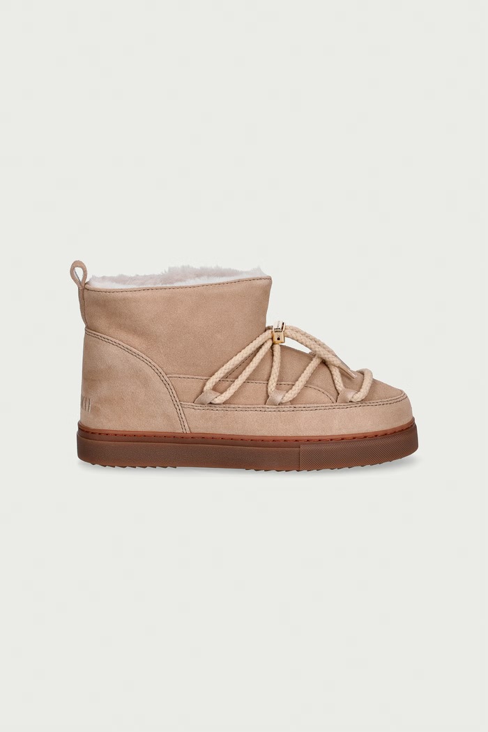 Inuikii Śniegowce dziecięce zamszowe CLASSIC LOW 3001.001.0022 beżowy AW26