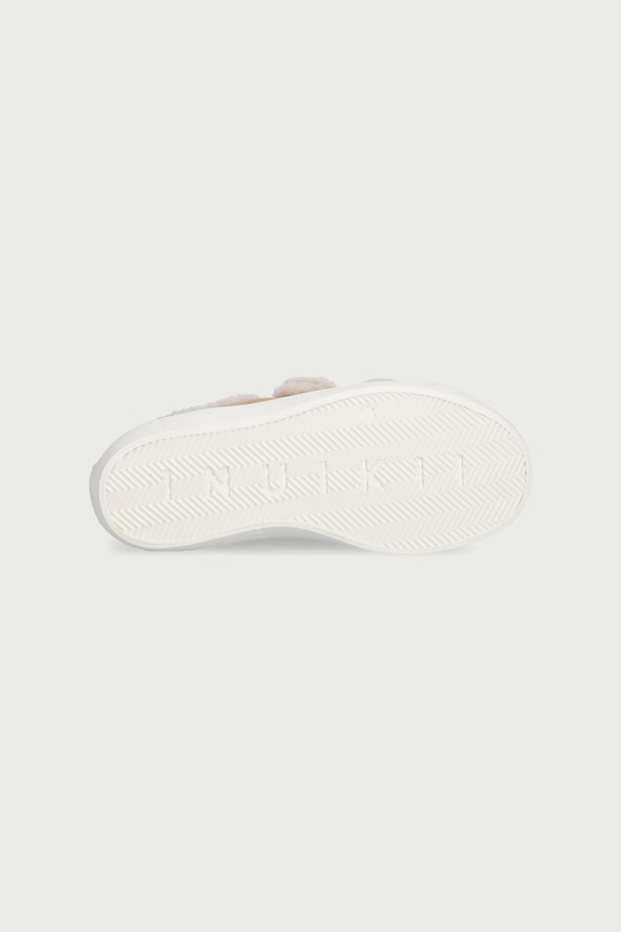 SHEARLING LOW VELCRO sneakersy dziecięce zamszowe Inuikii beżowy 3001.001.0051.30.32.
