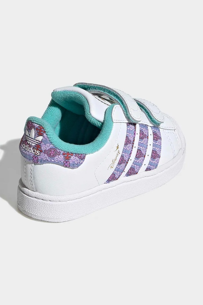 Chlapec adidas Originals Disney Princess SUPERSTAR II sneakers detské KJ7476 biela