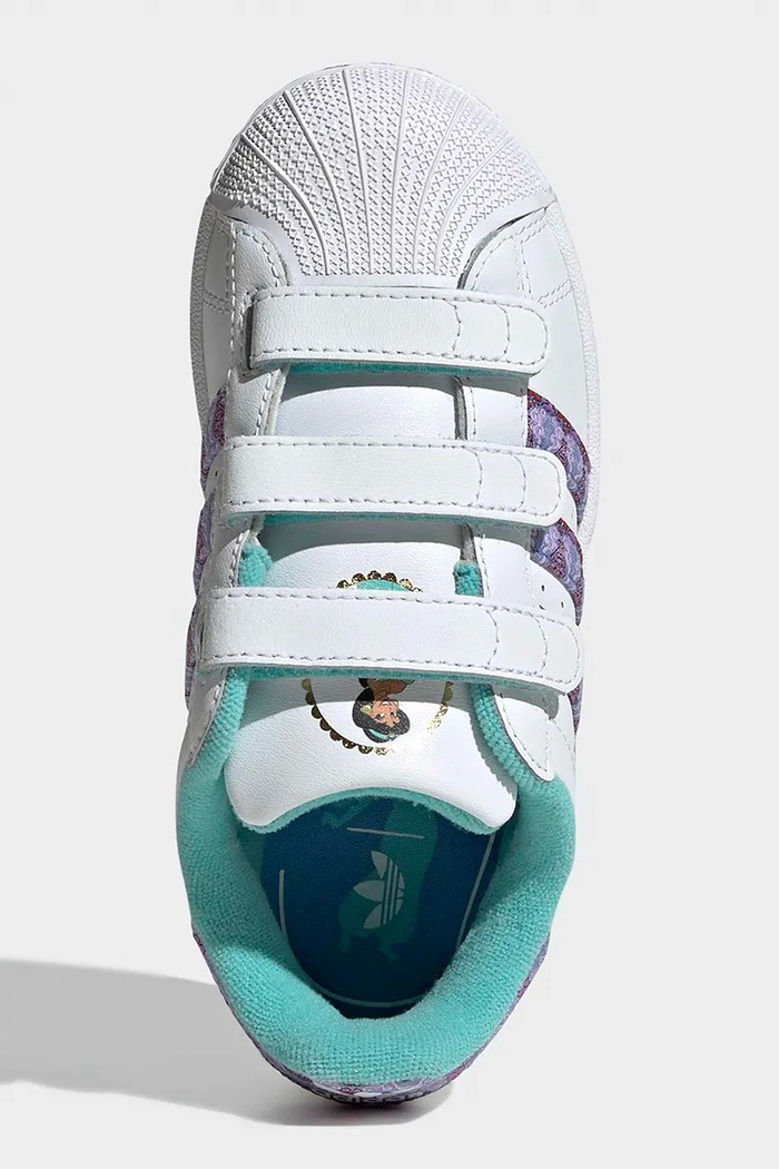 Disney Princess SUPERSTAR II tenisice za djecu od kože adidas Originals bijela KJ7477