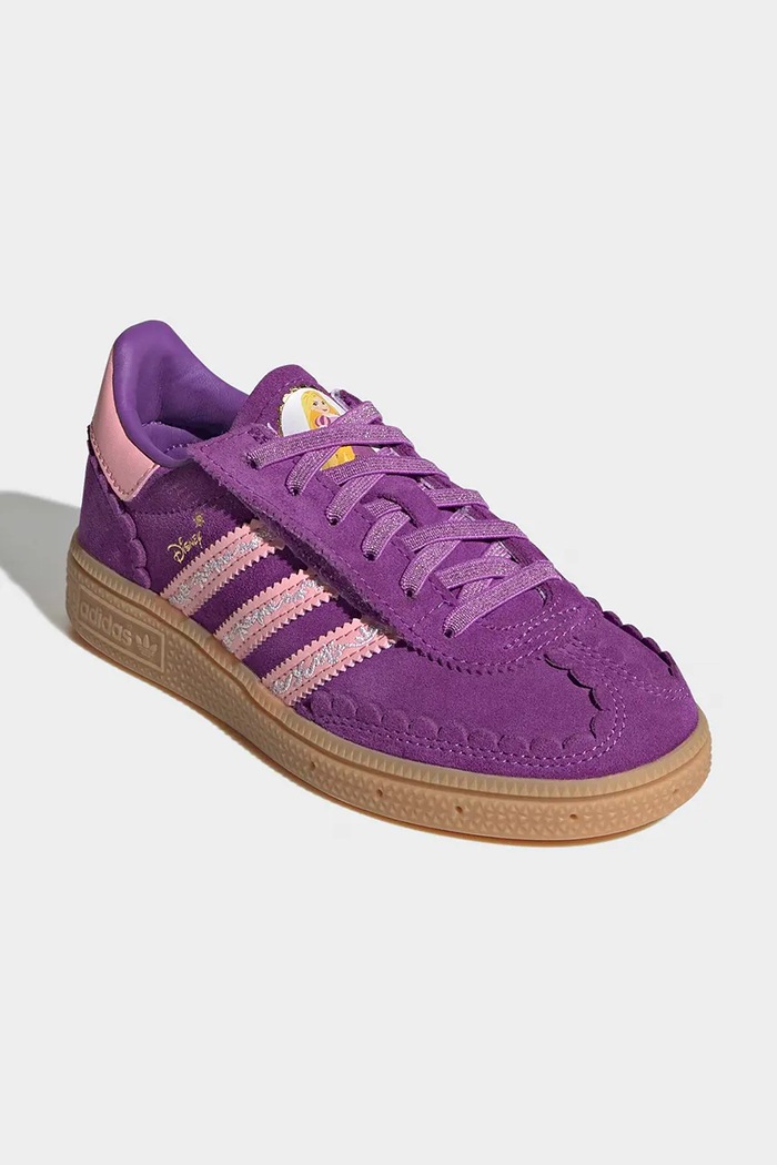 adidas Originals Disney Princess HANDBALL SPEZIAL sneakers detské semišové KK4763 fialová AW26