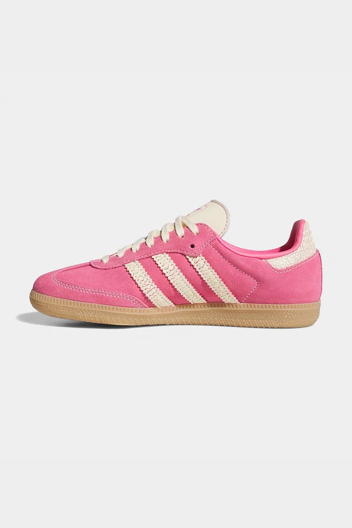 adidas Originals SAMBA OG sneakers detské semišové ružová KK4980