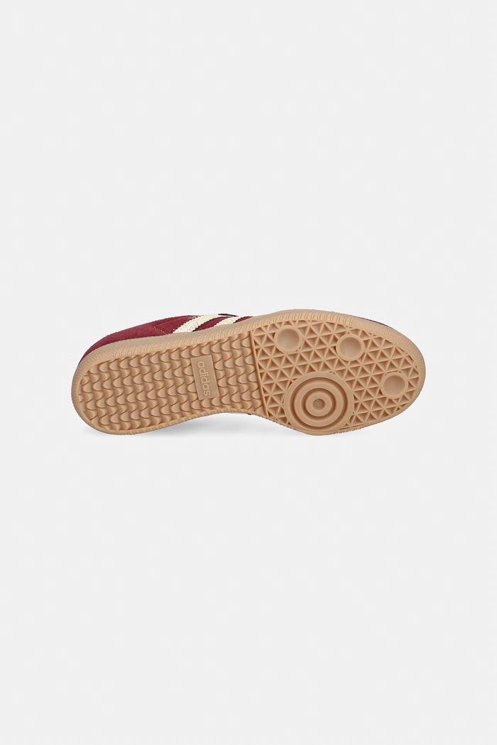 adidas Originals SAMBA OG tenisice za djecu od brušene kože KK4979 smeđa