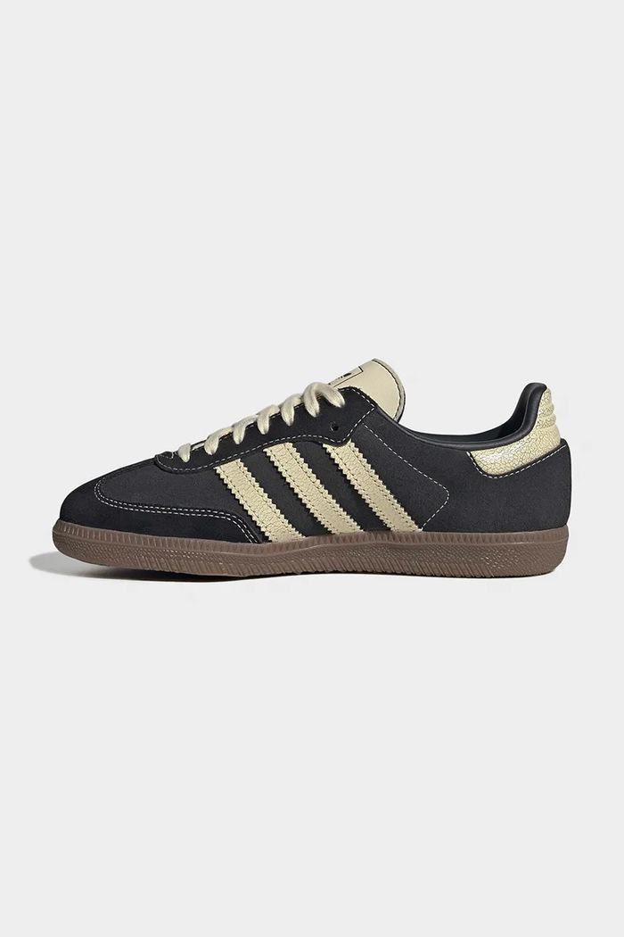 adidas Originals SAMBA OG sneakers detské semišové čierna KK4978
