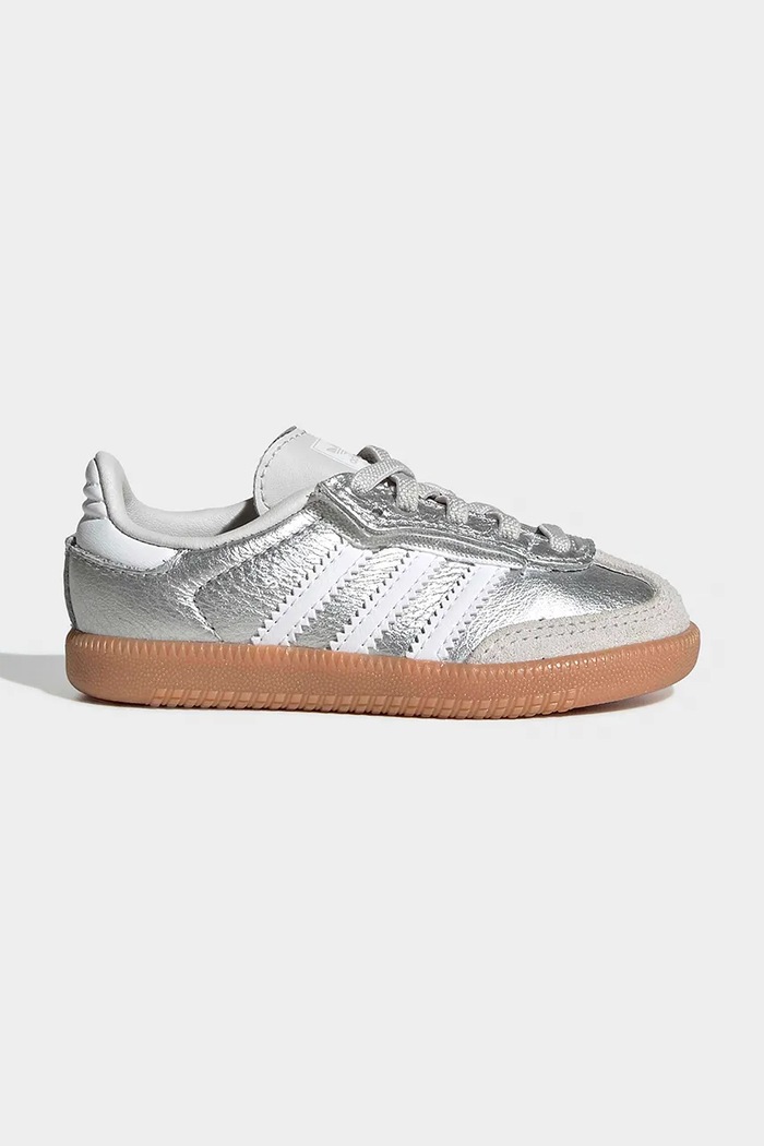 adidas Originals SAMBA OG tenisice za bebe od kože srebrna KK2346