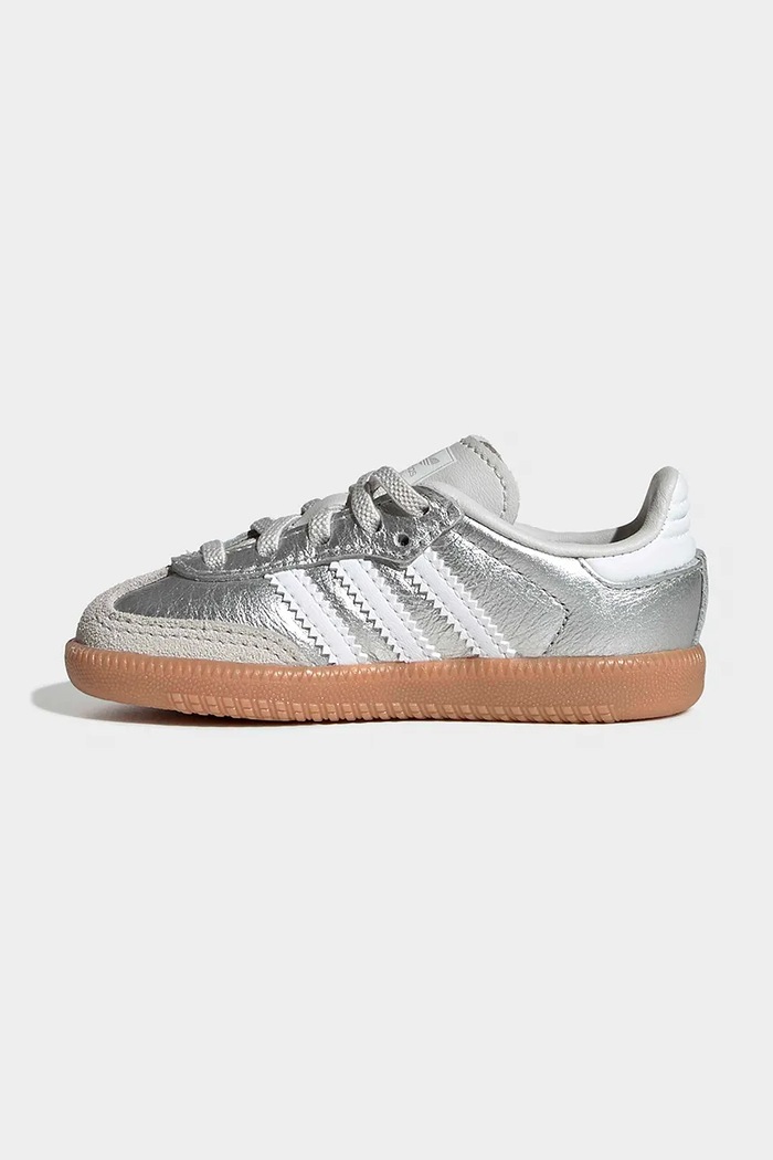 adidas Originals SAMBA OG tenisice za bebe od kože srebrna KK2346