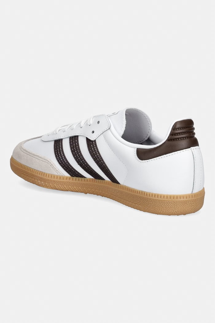Мальчик adidas Originals SAMBA OG кроссовки для детей кожаные KK2306 белый