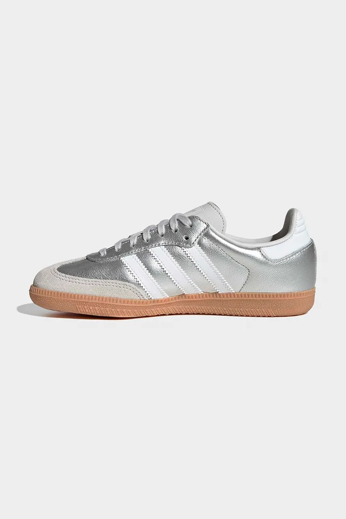 adidas Originals SAMBA OG superge otroške usnjene srebrna KK2327