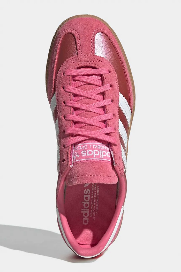HANDBALL SPEZIAL sneakers detské kožené adidas Originals ružová KH9436