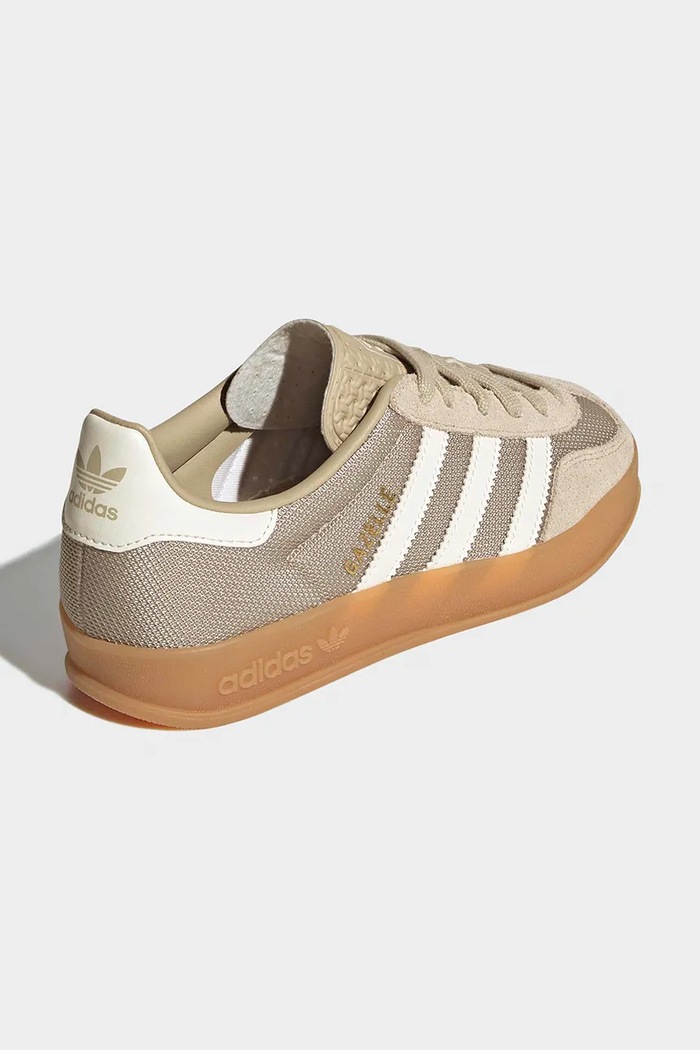 Chlapec adidas Originals GAZELLE INDOOR sneakers detské KI4502 béžová