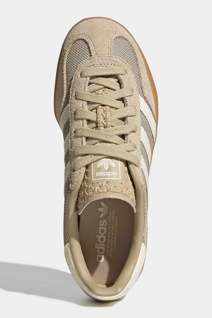 adidas Originals GAZELLE INDOOR sneakers detské KI4502 béžová