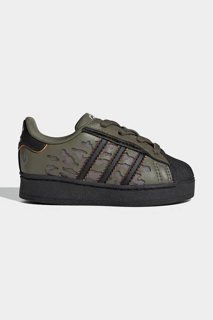 adidas Originals SUPERSTAR LED LIGHTS sneakers παιδικά πράσινο KJ6799