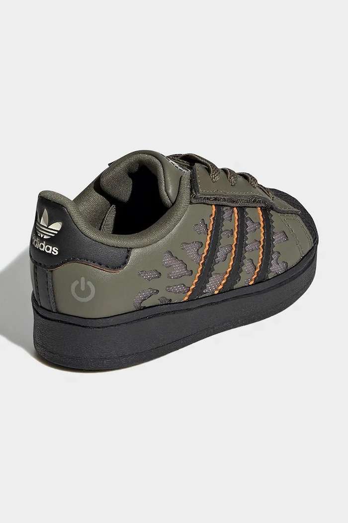 Αγορίστικα adidas Originals SUPERSTAR LED LIGHTS sneakers παιδικά KJ6799 πράσινο