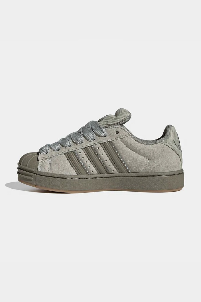 SUPERSTAR sneakers παιδικά σουέτ adidas Originals KJ9687 πράσινο