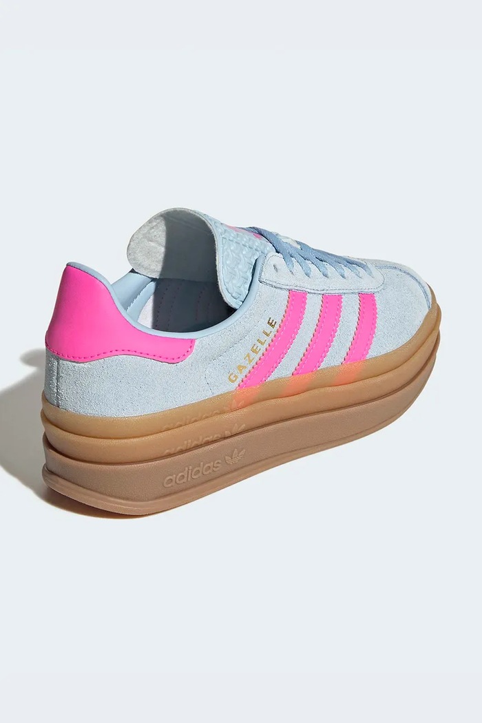 Αγορίστικα adidas Originals GAZELLE BOLD sneakers παιδικά σουέτ KI9837 μπλε