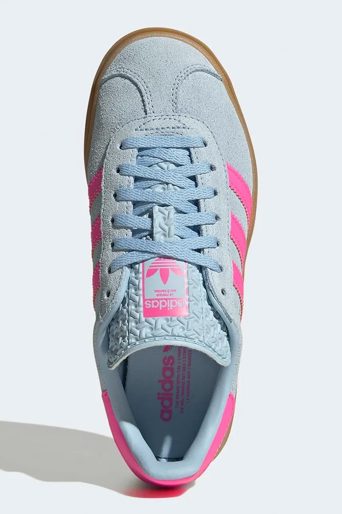 adidas Originals GAZELLE BOLD sneakers παιδικά σουέτ KI9837 μπλε
