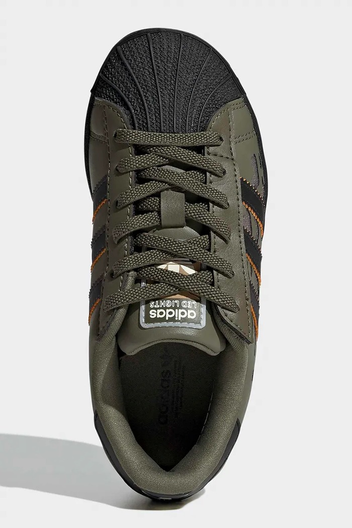 adidas Originals SUPERSTAR LED LIGHTS tenisice za djecu KJ6798 zelena