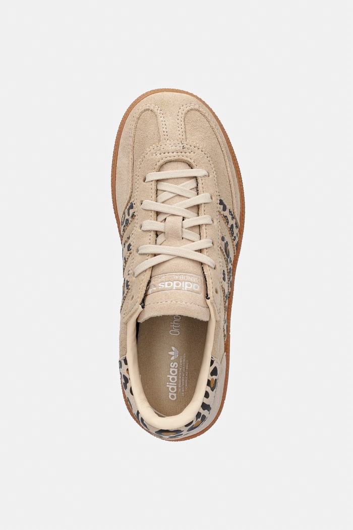 adidas Originals HANDBALL SPEZIAL sneakers παιδικά σουέτ μπεζ LA1389