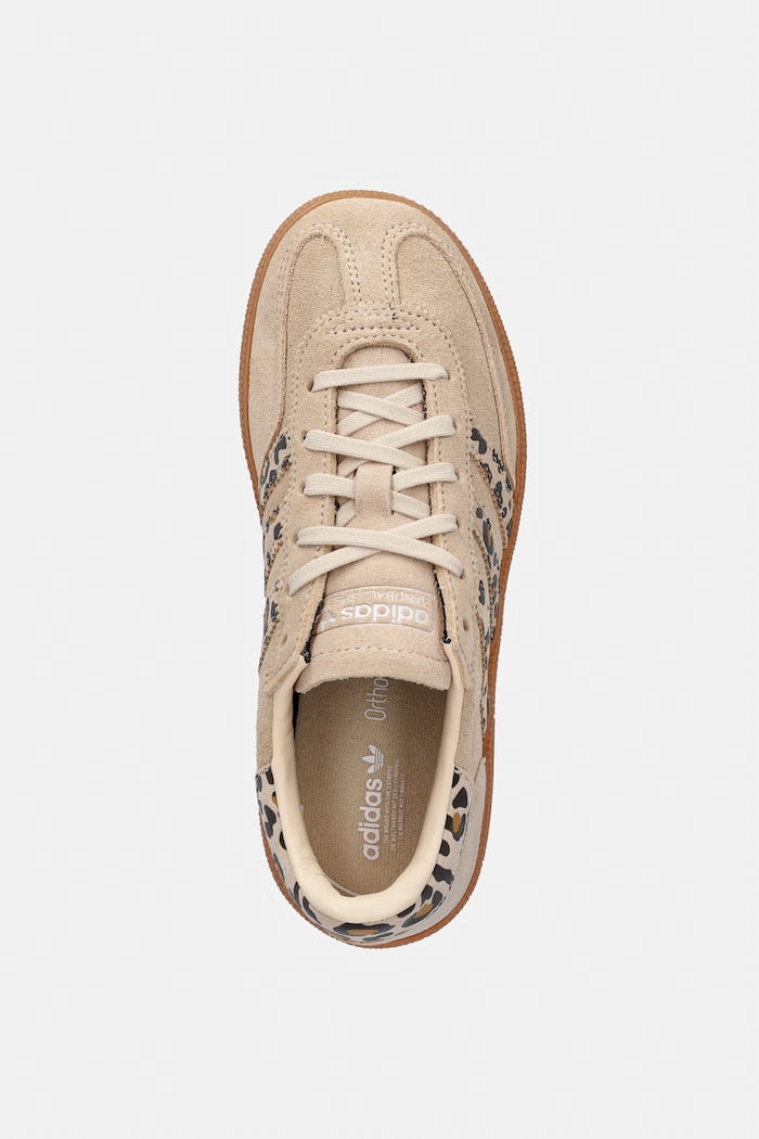 adidas Originals HANDBALL SPEZIAL sneakers παιδικά σουέτ μπεζ LA1389