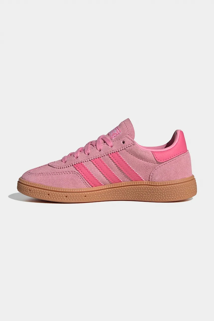 HANDBALL SPEZIAL sneakersy dziecięce zamszowe adidas Originals LA4006 różowy