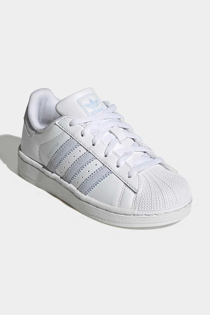 adidas Originals SUPERSTAR II sneakers boty dětské semišové LA7697 bílá AW26