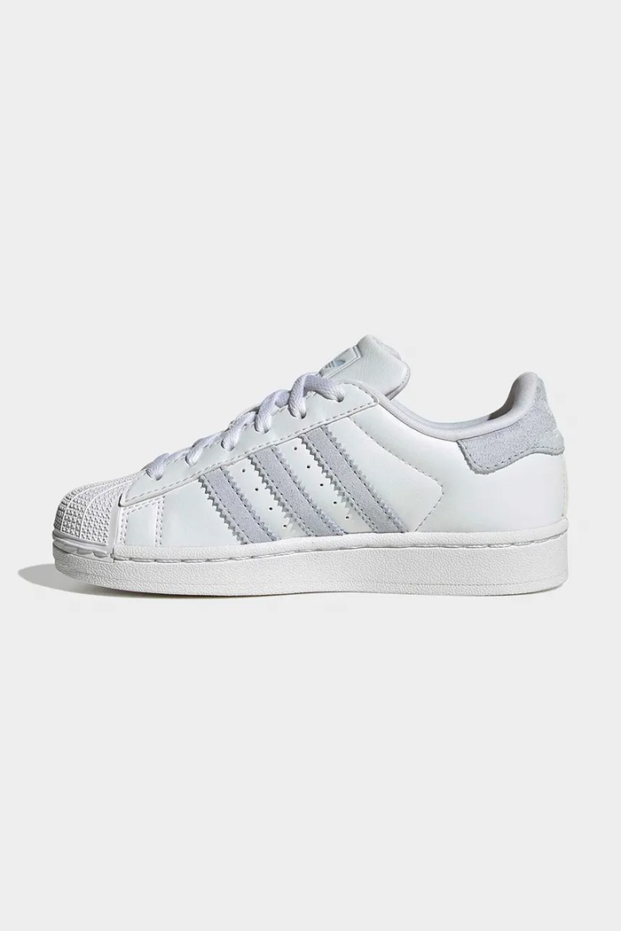 adidas Originals SUPERSTAR II sneakers boty dětské semišové bílá LA7697