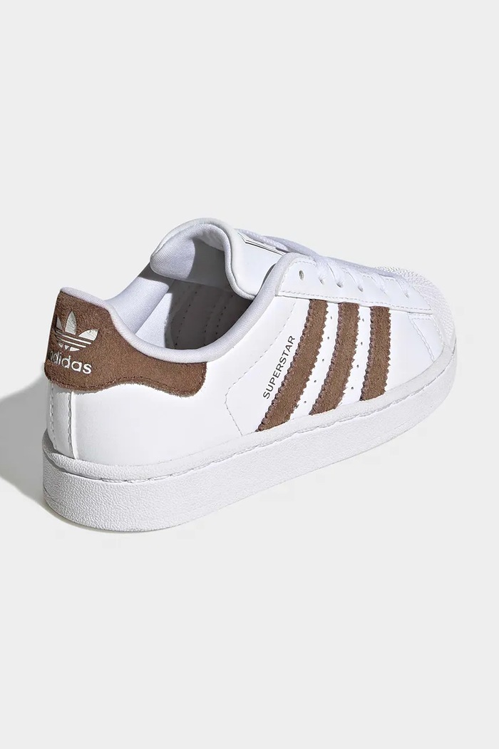 Deklice adidas Originals SUPERSTAR II superge otroške usnjene LA7709 bela