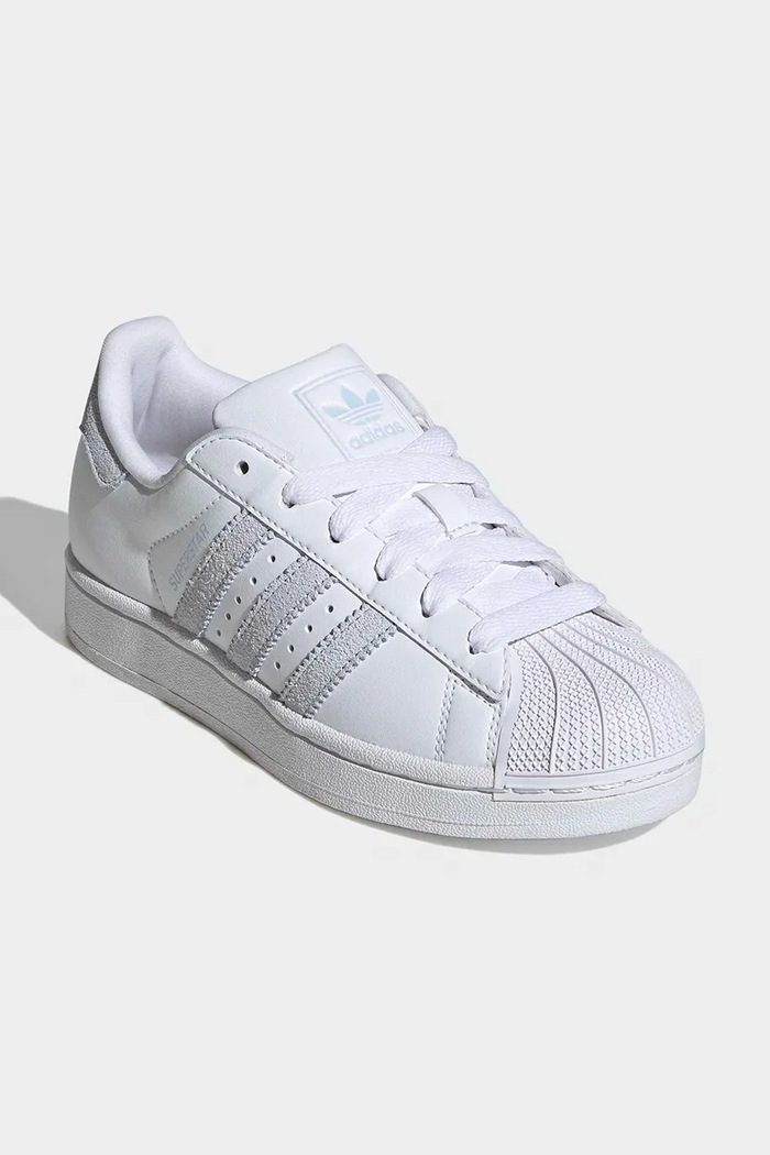 adidas Originals SUPERSTAR II sneakers boty dětské kožené LA7696 bílá AW26