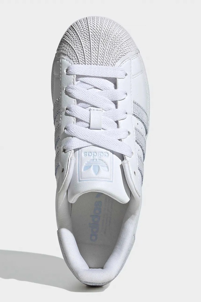 adidas Originals SUPERSTAR II sneakers boty dětské kožené LA7696 bílá
