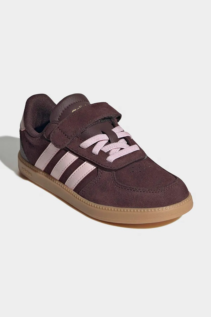 adidas BREAKNET SLEEK dětské sneakers boty LA6365 burgundské AW26