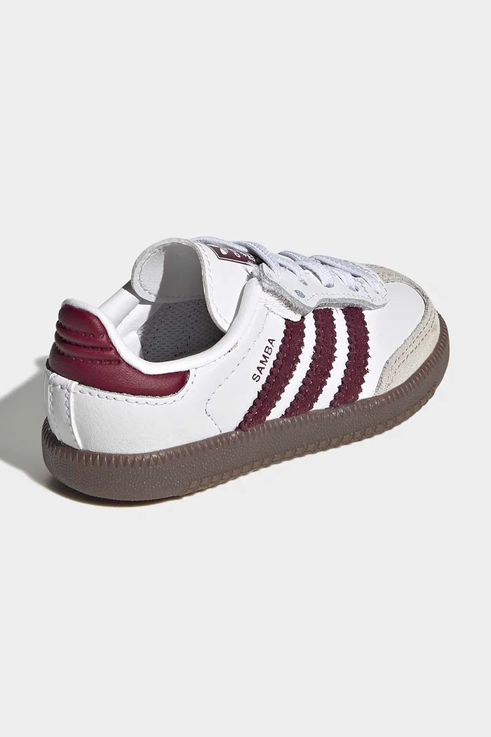 Chłopiec adidas Originals SAMBA OG sneakersy dziecięce skórzane KZ8680 biały