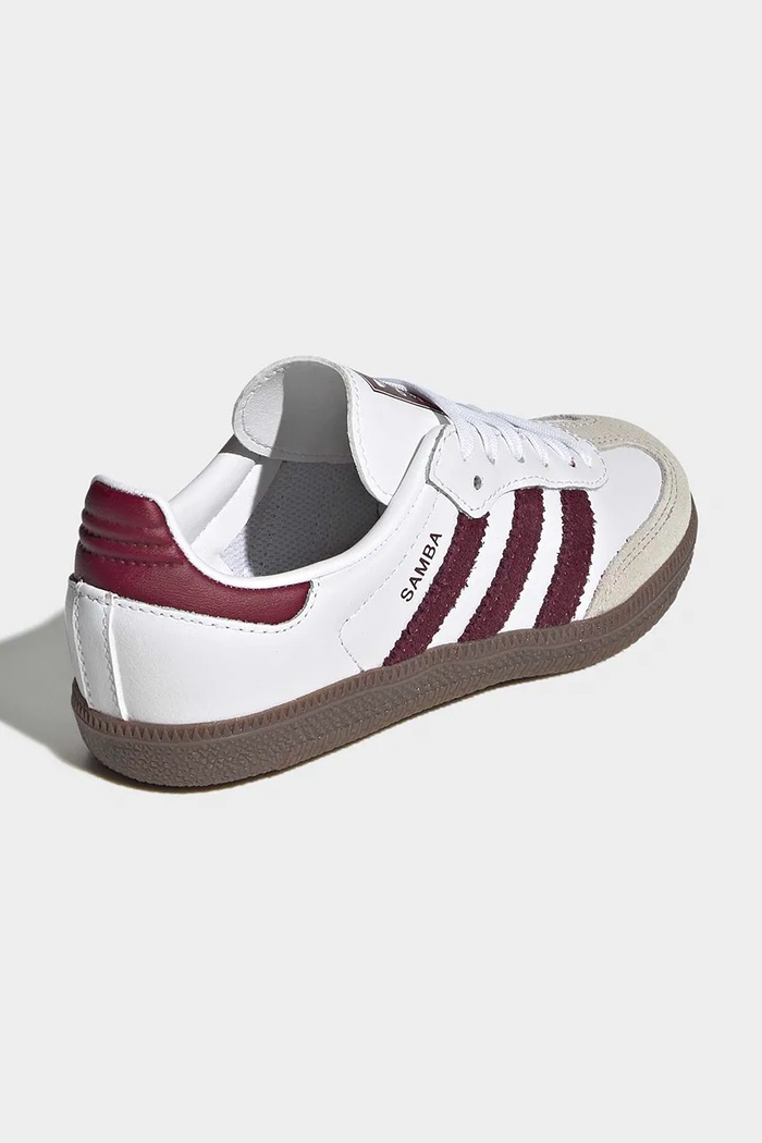 CHLAPEC adidas Originals SAMBA OG sneakers boty dětské KZ8682 bílá