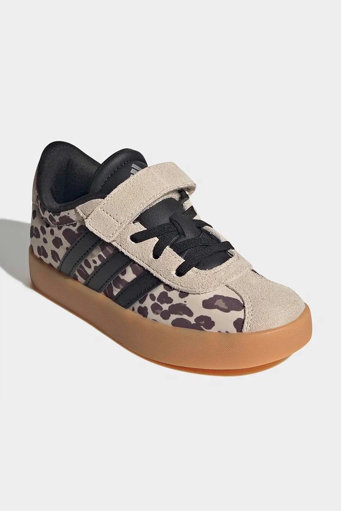 adidas VL COURT 3.0 sneakersy dziecięce KH8704 beżowy AW26