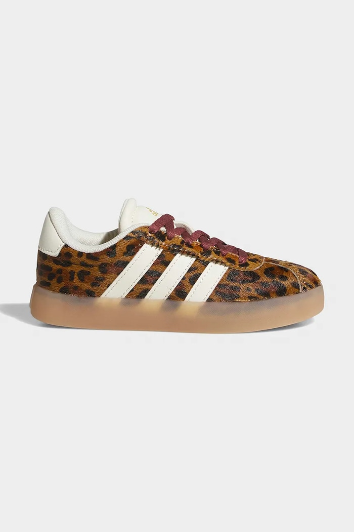 adidas VL COURT 3.0 sneakers παιδικά σουέτ καφέ LA1816