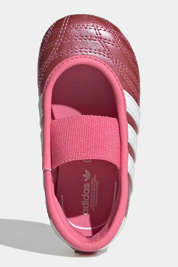 adidas Originals TAEKWONDO sneakers παιδικά δερμάτινα KJ8245 ροζ