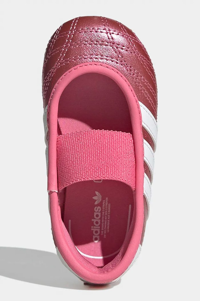 adidas Originals TAEKWONDO sneakers παιδικά δερμάτινα KJ8245 ροζ