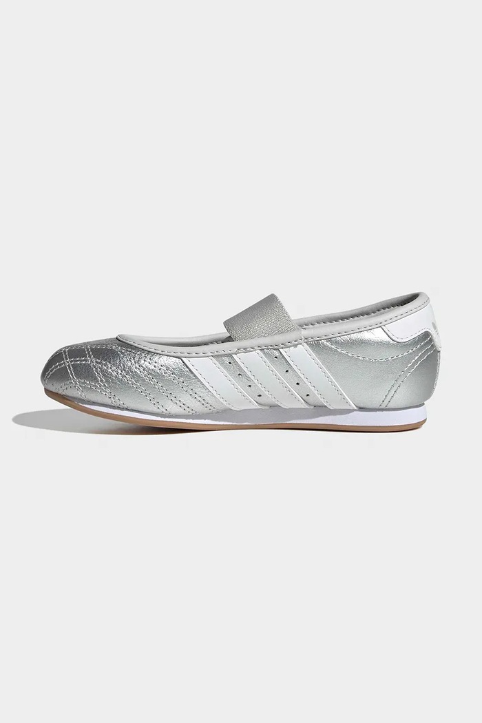 adidas Originals TAEKWONDO sneakers παιδικά δερμάτινα ασημί KJ8248