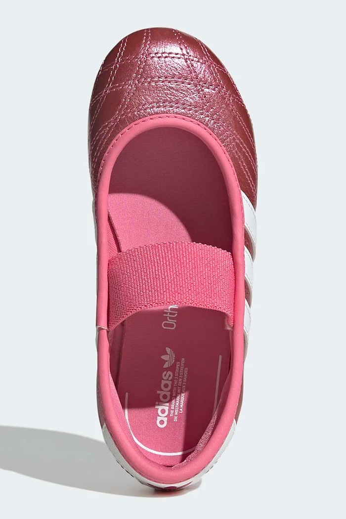 adidas Originals TAEKWONDO sneakers παιδικά δερμάτινα KJ8249 ροζ