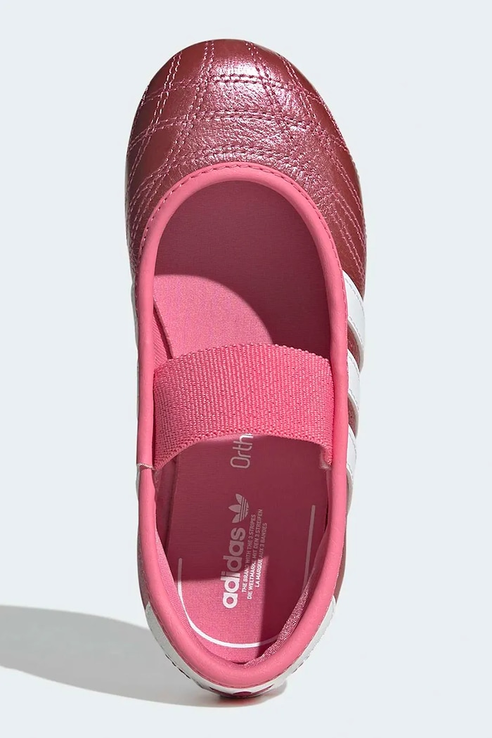 adidas Originals TAEKWONDO sneakers παιδικά δερμάτινα KJ8249 ροζ