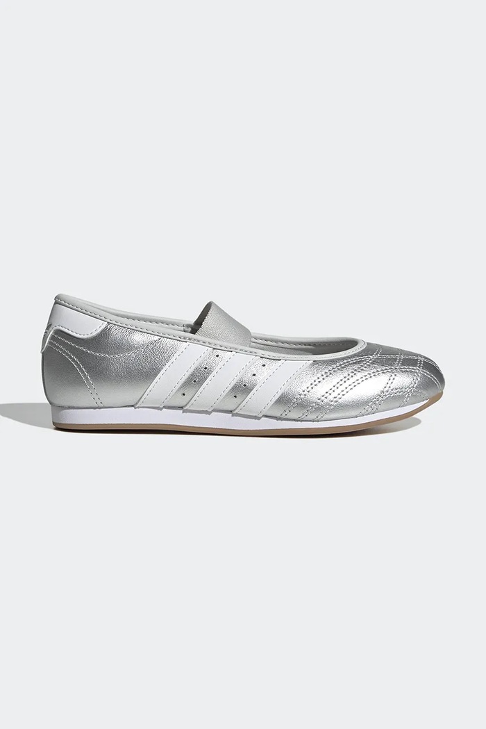 adidas Originals TAEKWONDO tenisice za djecu od kože srebrna KJ8241